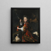 Portret van een jonge edelman - Nicolaes Maes — ingelijst kunstwerk aan de muur