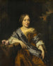 portret van Catharina Pottey, zus van Willem en Sara Pottey - Nicolaes Maes — weergave van het kunstwerk