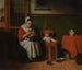 La Dentellière - Nicolaes Maes — weergave van het kunstwerk