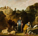 Hippocrate die Démocrite bezoekt - Nicolaes Moeyaert — weergave van het kunstwerk