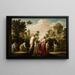 Mercure en Hersé - Nicolaes Moeyaert — ingelijst kunstwerk aan de muur