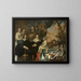 Zelfportret met de familie - Nicolaes van Helt Stockade — ingelijst kunstwerk aan de muur