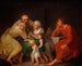 Een afscheids scène - Nicolai Abildgaard — weergave van het kunstwerk