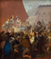 Het eed van trouw in 1660 - Nicolai Abildgaard — weergave van het kunstwerk