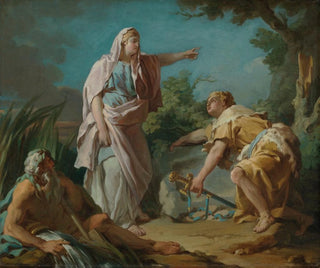NicolasGuy Brenet - Aethra Showing her Son Theseus the Place Where his Father had Hidden his Arms.webp