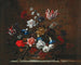Bloemen in een mand - Nicolas Baudesson — weergave van het kunstwerk