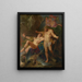 Hercules freeing Prometheus - Nicolas Bertin — framed artwork on a wall