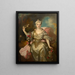 Portret van Marie-Antoinette Hereford - Nicolas de Largillierre — ingelijst kunstwerk aan de muur
