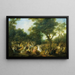 Feest in een bos - Nicolas Lancret — ingelijst kunstwerk aan de muur
