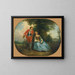 Bergère endormie - Nicolas Lancret — ingelijst kunstwerk aan de muur