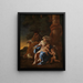 De Heilige Familie met het kind Jean - Nicolas Poussin — ingelijst kunstwerk aan de muur