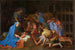 L'Aanbidding der herders - Nicolas Poussin — weergave van het kunstwerk