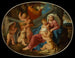 De rust tijdens de vlucht naar Egypte - Nicolas Poussin — weergave van het kunstwerk