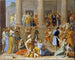 Het Triomf van David - Nicolas Poussin — weergave van het kunstwerk