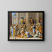 Het Triomf van David - Nicolas Poussin — ingelijst kunstwerk aan de muur