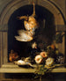 Perdrix rouge dans une niche - Nicolas de Largillière — weergave van het kunstwerk
