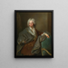 Portret van baron de Besenval - Nicolas de Largillière — ingelijst kunstwerk aan de muur