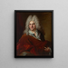 Portret van een heer - Nicolas de Largillière — ingelijst kunstwerk aan de muur