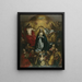 Het kroningsfeest van Maria - Nicolas de Liemaker — ingelijst kunstwerk aan de muur