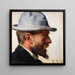 Niels Pedersen Mols - Michael Ancher — framed artwork on a wall