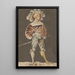 Confederate Painting - Niklaus Manuel — framed artwork on a wall