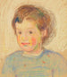 Hoofd van een kind - Nikolai Triik — weergave van het kunstwerk