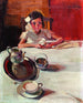 Het melk - Nikolaos Lytras — weergave van het kunstwerk