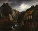 Landschapskunstdruk met heroïsch landschap - Nikolaus Meister — weergave van het kunstwerk