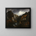 Landschapskunstdruk met heroïsch landschap - Nikolaus Meister — ingelijst kunstwerk aan de muur