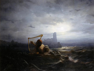 Nils Jakob Olsson Blommr - The WaterSprite and girs Daughters.webp