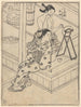 De toiletten - Nishikawa Sukenobu — weergave van het kunstwerk