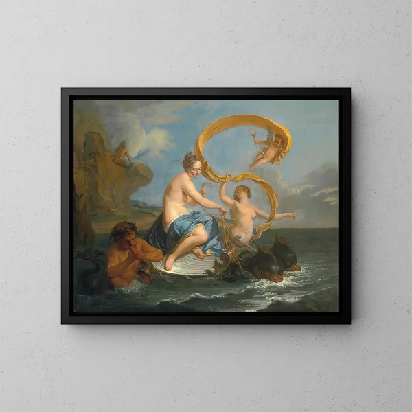 Het Triomf van Galatea - Noël Nicolas Coypel — ingelijst kunstwerk aan de muur