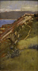 Côte de Tanger - Norman Garstin — weergave van het kunstwerk