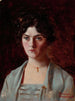 Portret van Edna E. Redding - Norman Rockwell — weergave van het kunstwerk