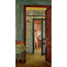 Reproductie van het schilderij van Henri Lebasque - Binnenhuis met zijn overhemd in een interieur
