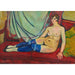 Reproductie van het schilderij Nu met blauwe broekspijpen - Suzanne Valadon