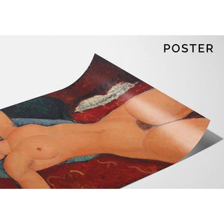 Nu couché - Amedeo Modigliani | Reproduction Tableau Décoration murale affiche copie