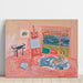 Reproductie van het schilderij van Nu dans l'Atelier Rouge de Vence - Raoul Dufy