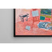 Reproductie van het schilderij van Nu dans l'Atelier Rouge de Vence - Raoul Dufy