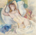 Nude on a sofa - Jules Pascin — artwork view