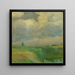 Cloudy Painting - udovt ordk — framed artwork on a wall