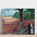 Reproductie van het schilderij Zomeravond - Edvard Munch