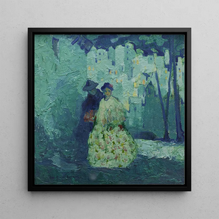 Nuit d'été en Espagne - George Elmer Browne