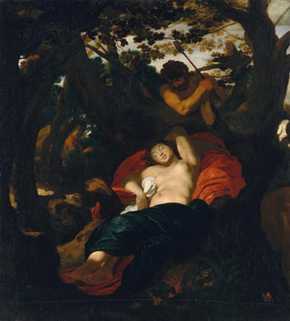 Nymphe et berger - Johann Liss