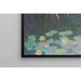 Reproductie van het schilderij van Nymphéas met reflecties van hoge grassen - Claude Monet