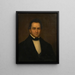 van Joseph H. Mather - Obadiah Dickinson | H — ingelijst kunstwerk aan de muur