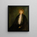 Portret van de auteur Rota Margrethe Vullum - Oda Krohg — ingelijst kunstwerk aan de muur
