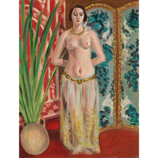 Odalisque, mains dans le dos - Henri Matisse | Reproduction Tableau Décoration murale affiche copie