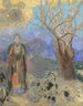 Boeddha - Odilon Redon — weergave van het kunstwerk