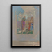 Devotie bij een rood struikje - Odilon Redon — ingelijst kunstwerk aan de muur